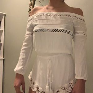 Gorgeous off shoulder romper